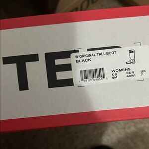 Hunter Women's Tall Black Rain Boots